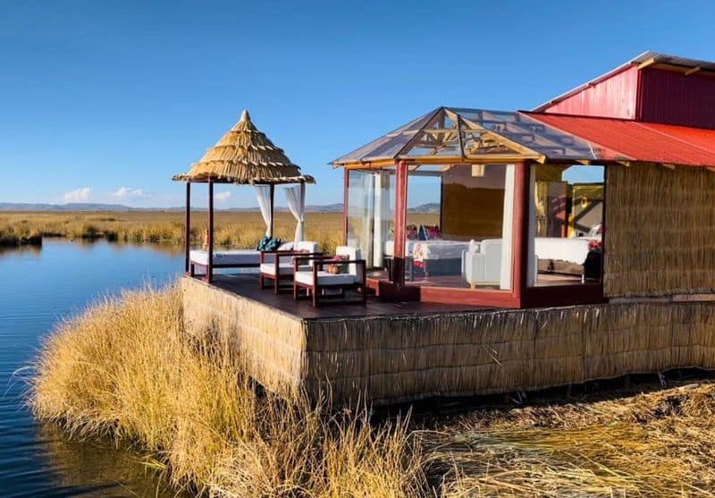 Eco-Lodge on Lake Titicaca, Peru
