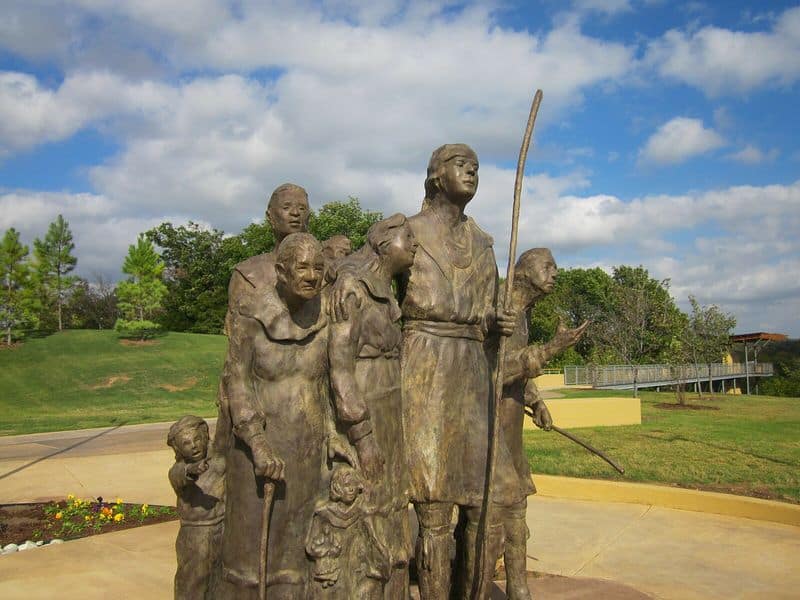 The Trail of Tears, Oklahoma, USA