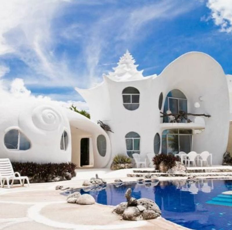 The Seashell House (Isla Mujeres, Mexico)