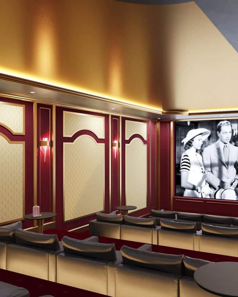 The Stylish Home Theater