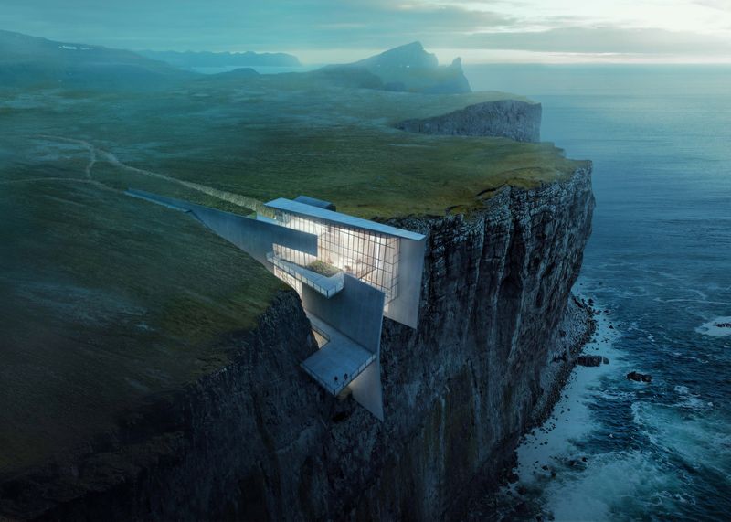 The Cliffside Retreat, Iceland