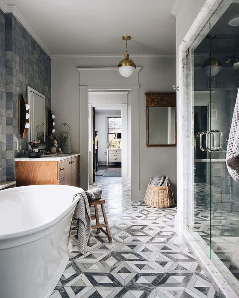 Tile the Whole Bathroom