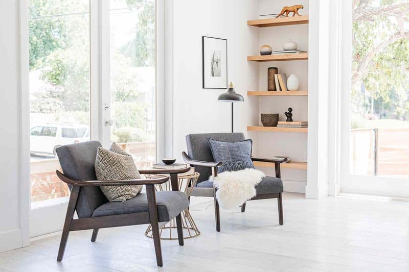 Living Room Book Nook