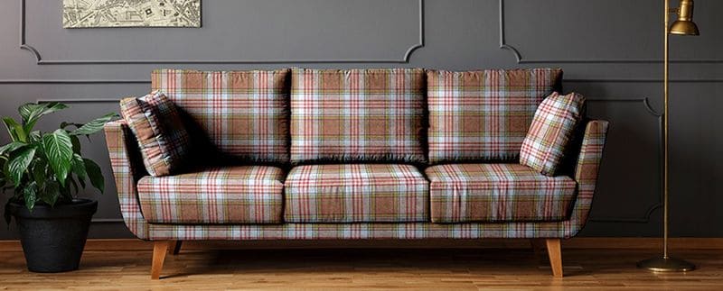 Plaid Upholstery
