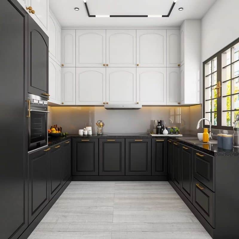 U-Shaped Kitchen
