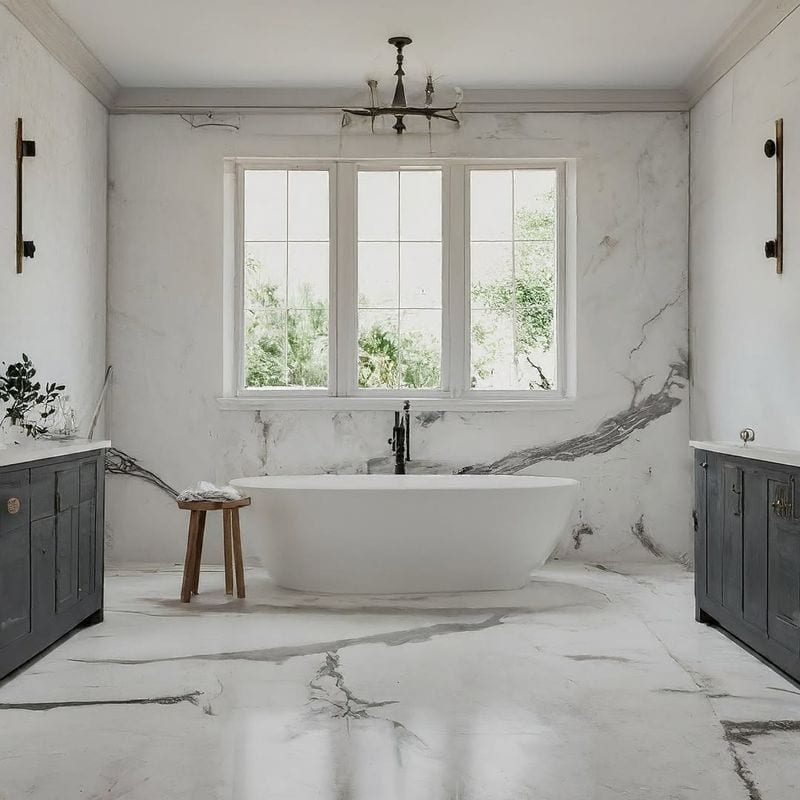 Unsealed Natural Stone