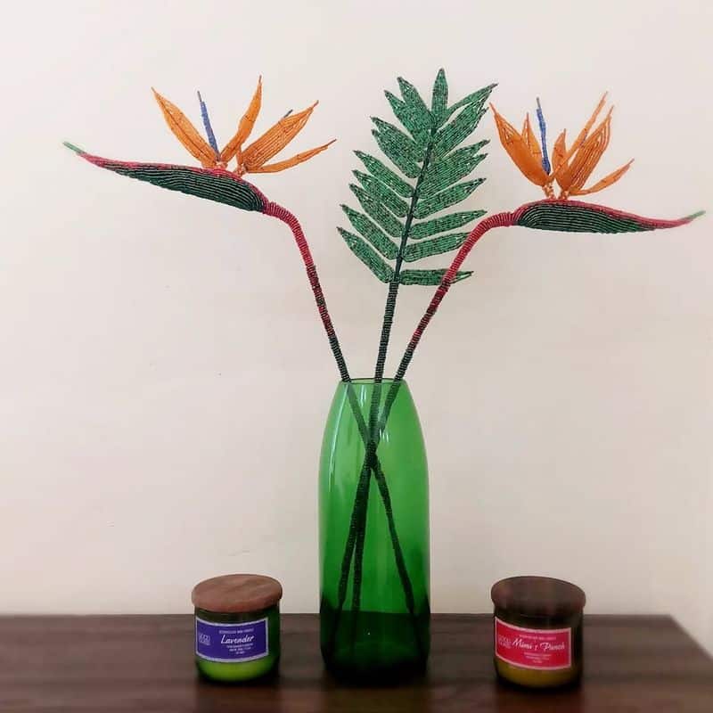 Upcycled Bottle Vases