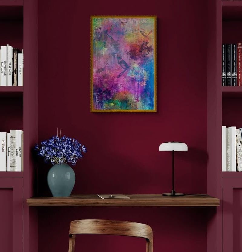 Use Jewel-Toned Artwork