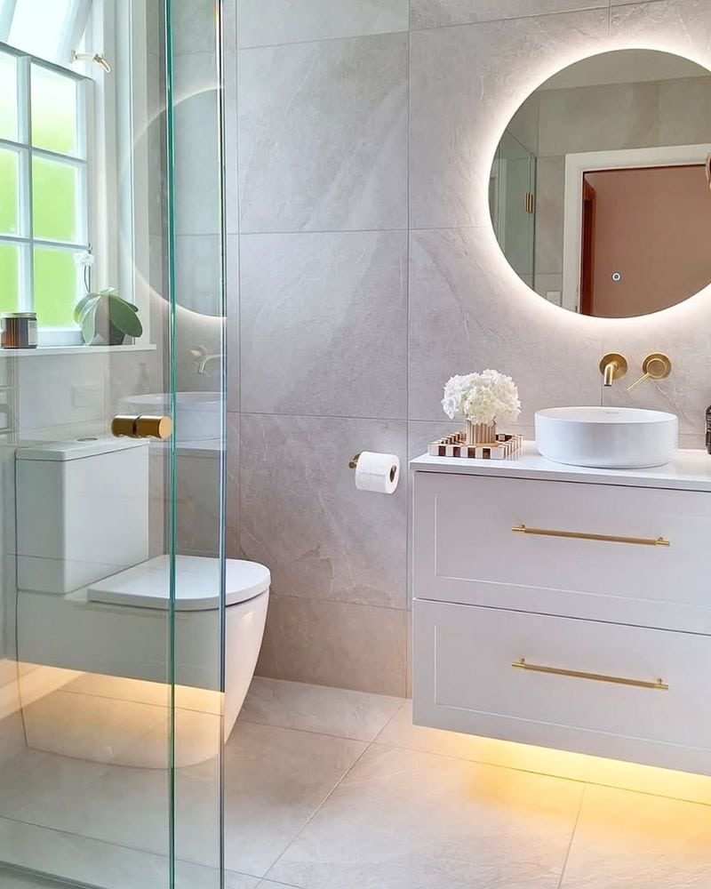 Use Large Tiles when Remodeling