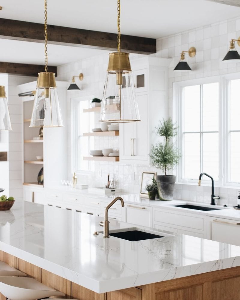 Use Mixed Metal Fixtures