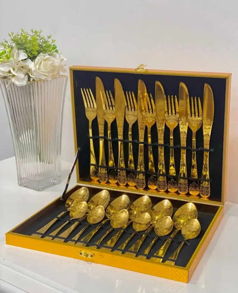 Gold-Plated Cutlery