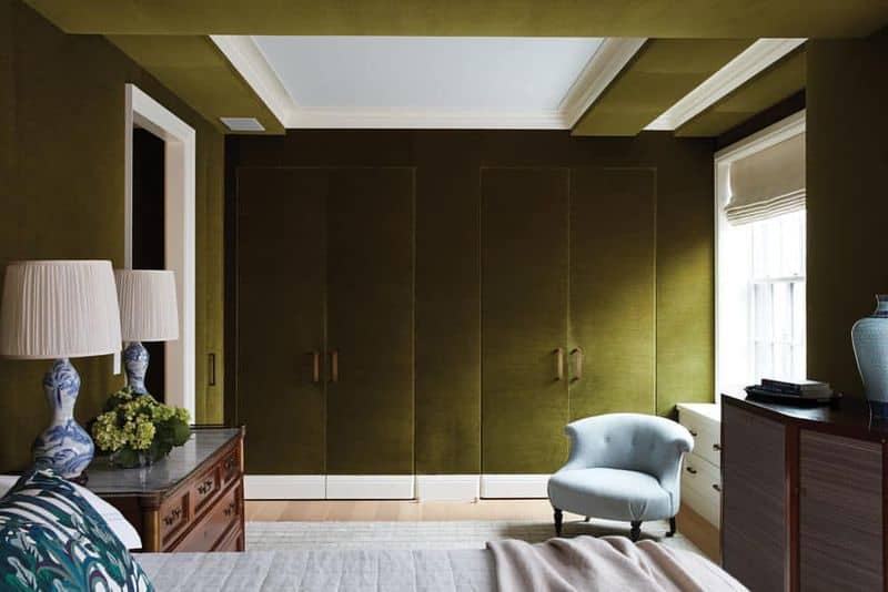 Velvet Upholstered Walls