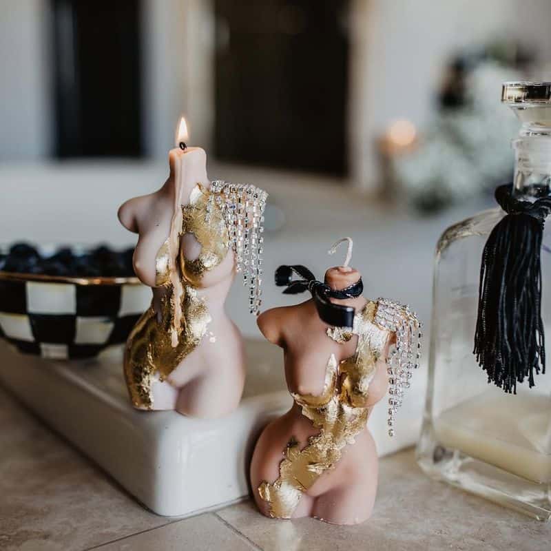 Venus Torso Candle