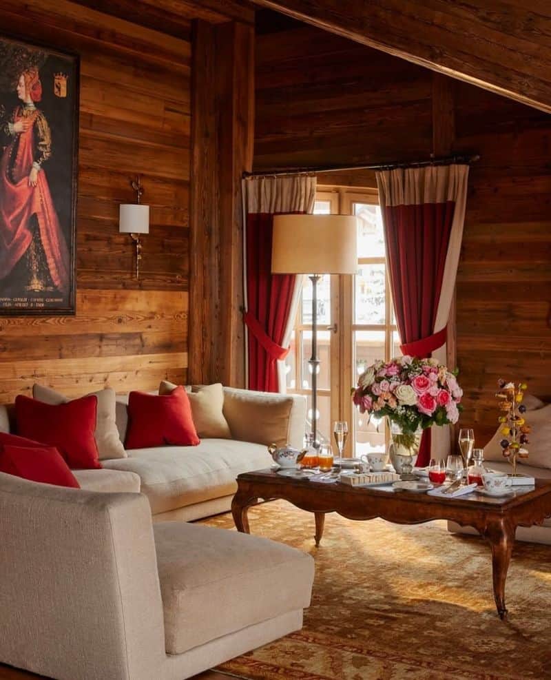 Vermilion Curtains