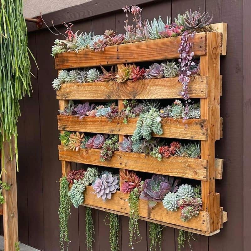 Vertical Pallet Planter