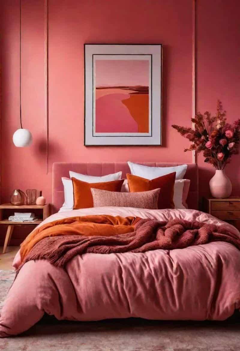 Vibrant Red Retreat