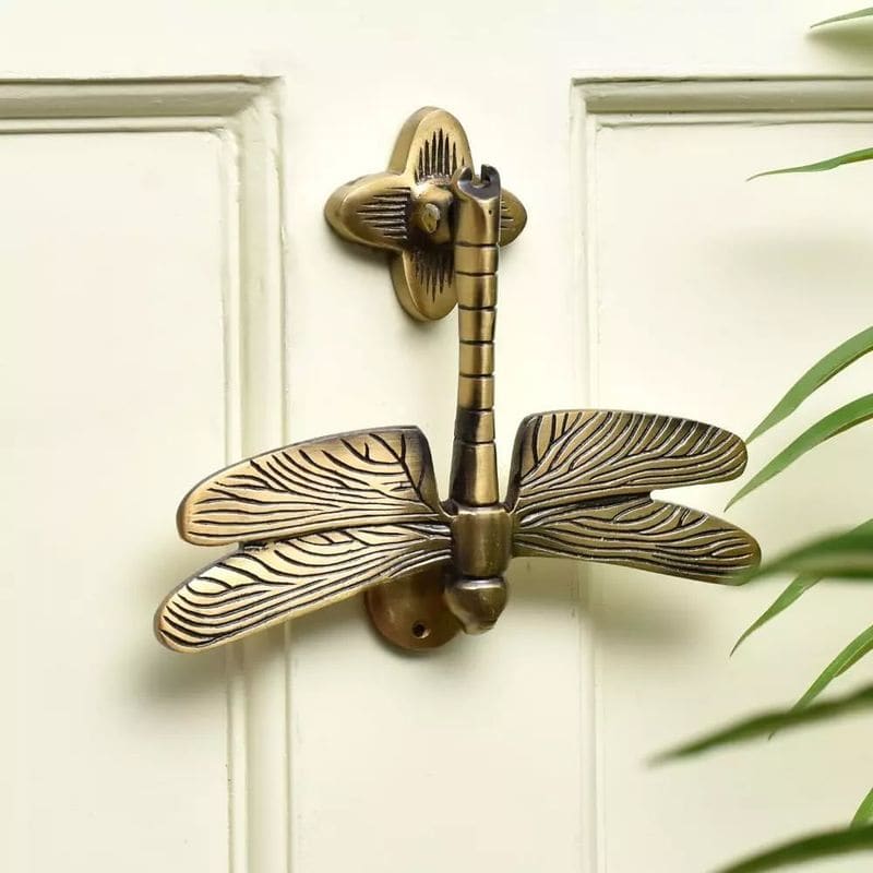 Victorian Dragonfly Knocker