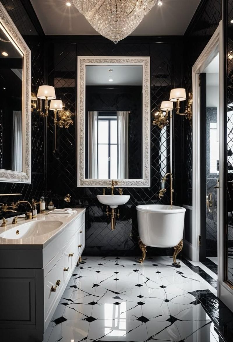 Vintage Glamour in Black