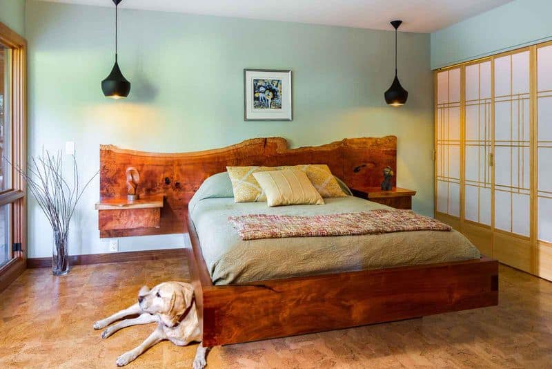 Custom Designed Wooden Headboard