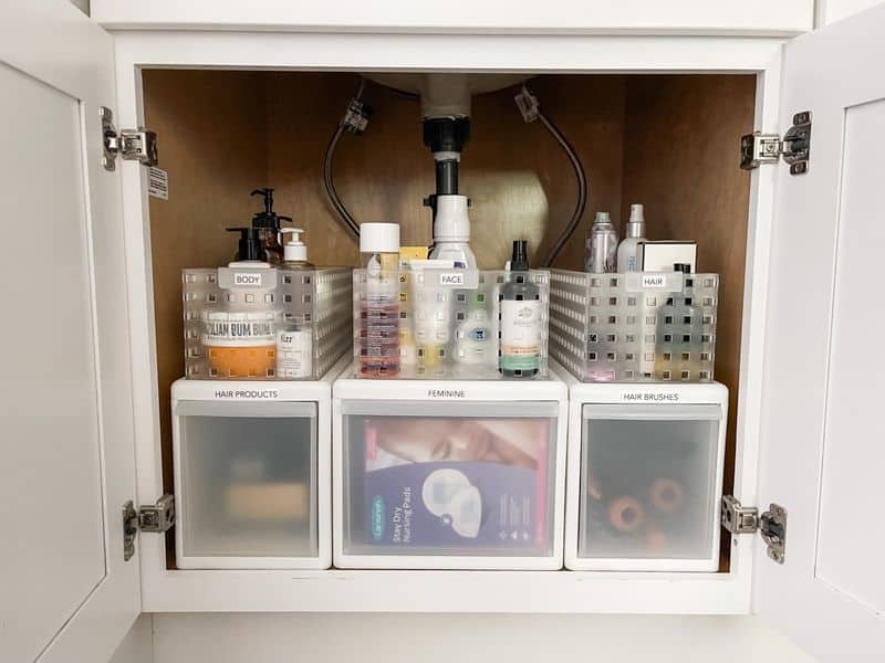 Under-Sink Storage Bins