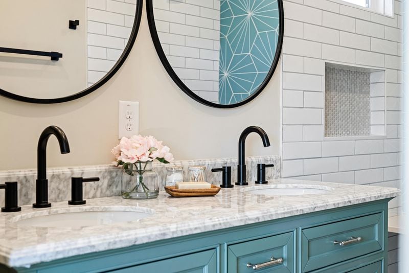Tidy Bathroom Counter