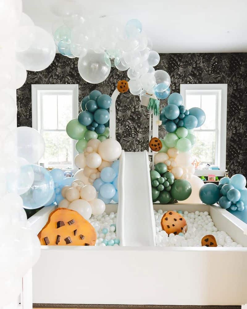 Whimsical Balloon Garden