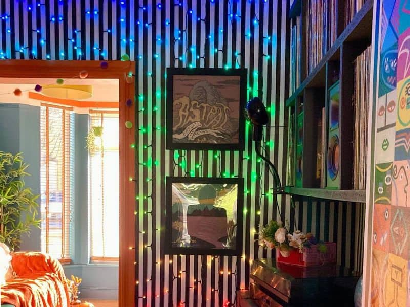 Whimsical String Light Arrangements