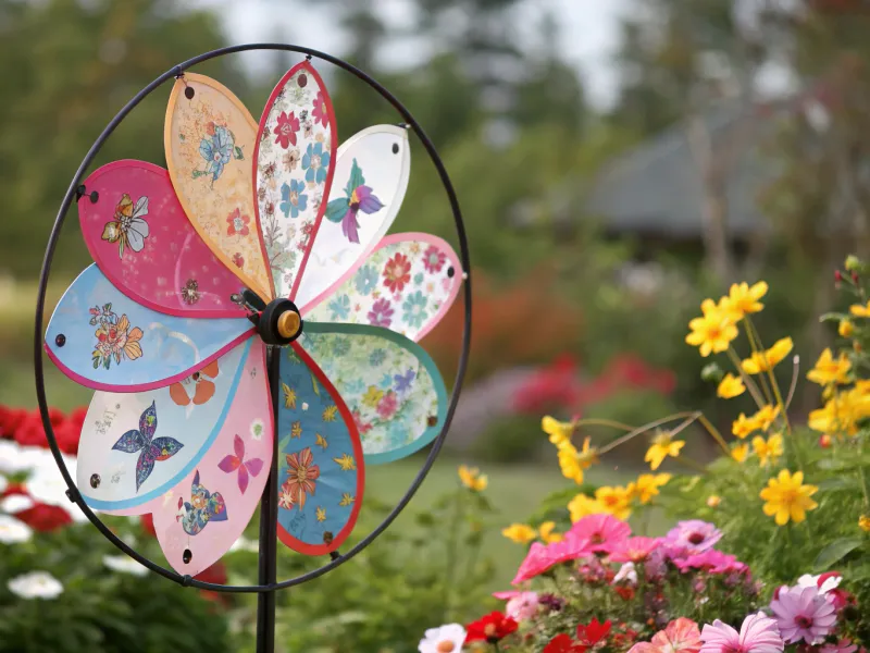 Whimsical Wind Spinner