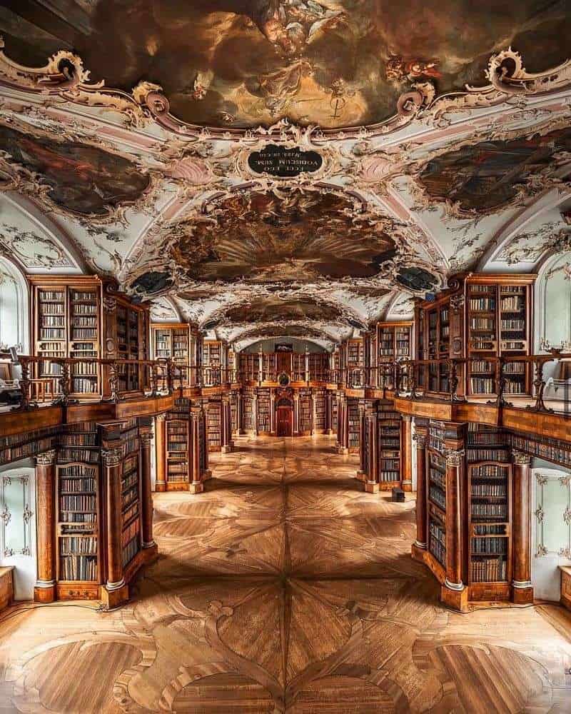 Wiblingen Abbey Library, Ulm, Germany