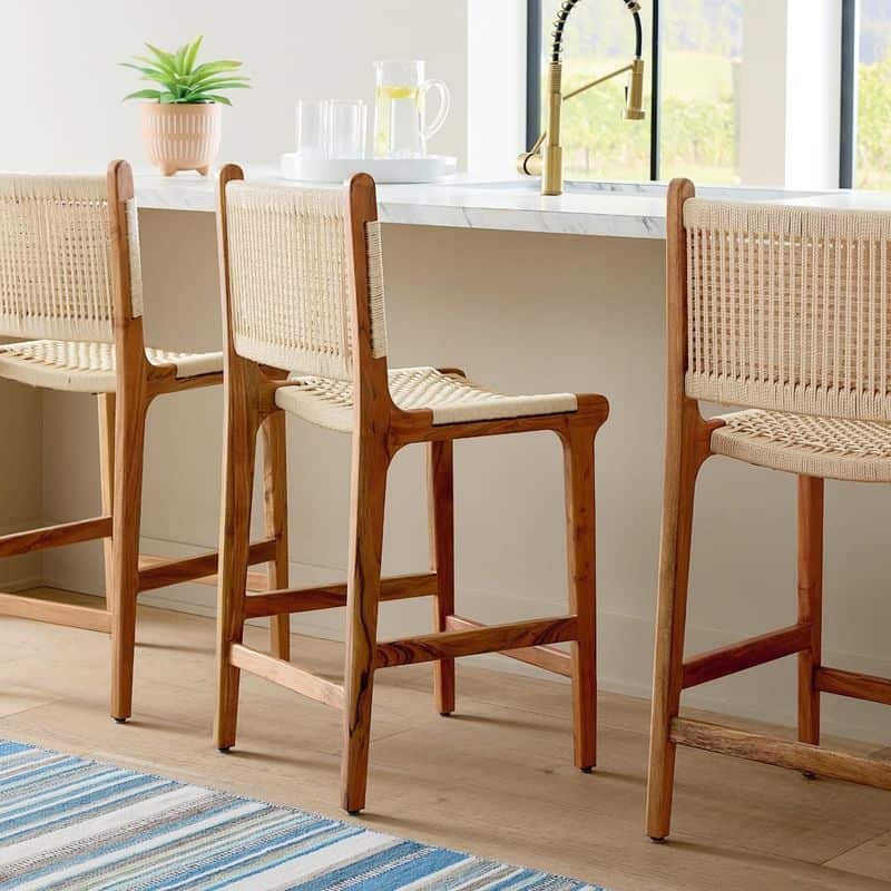 Wicker Bar Stools