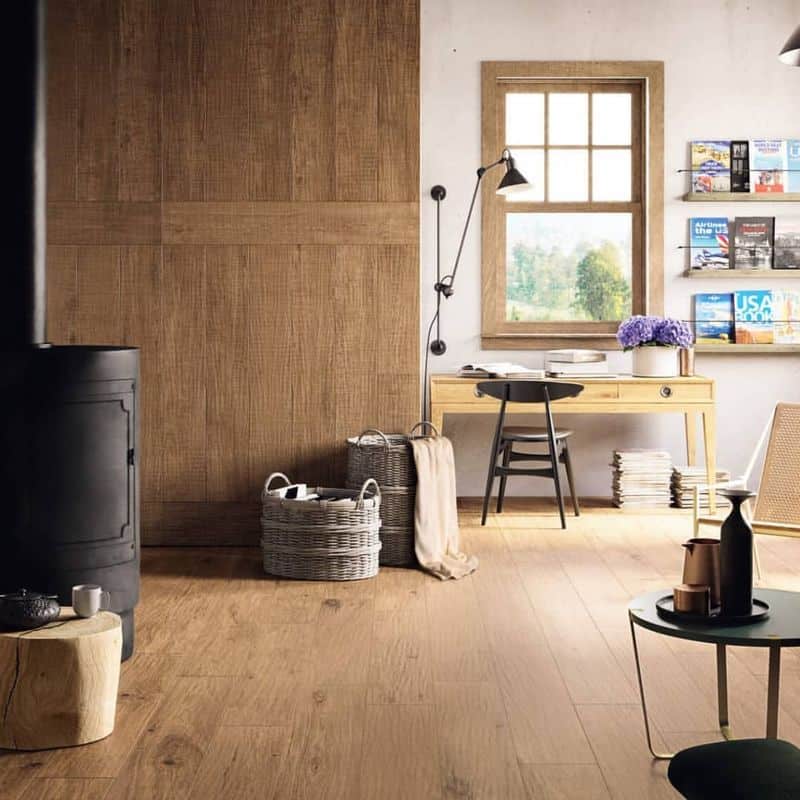 Wood-Looking Porcelain Tile