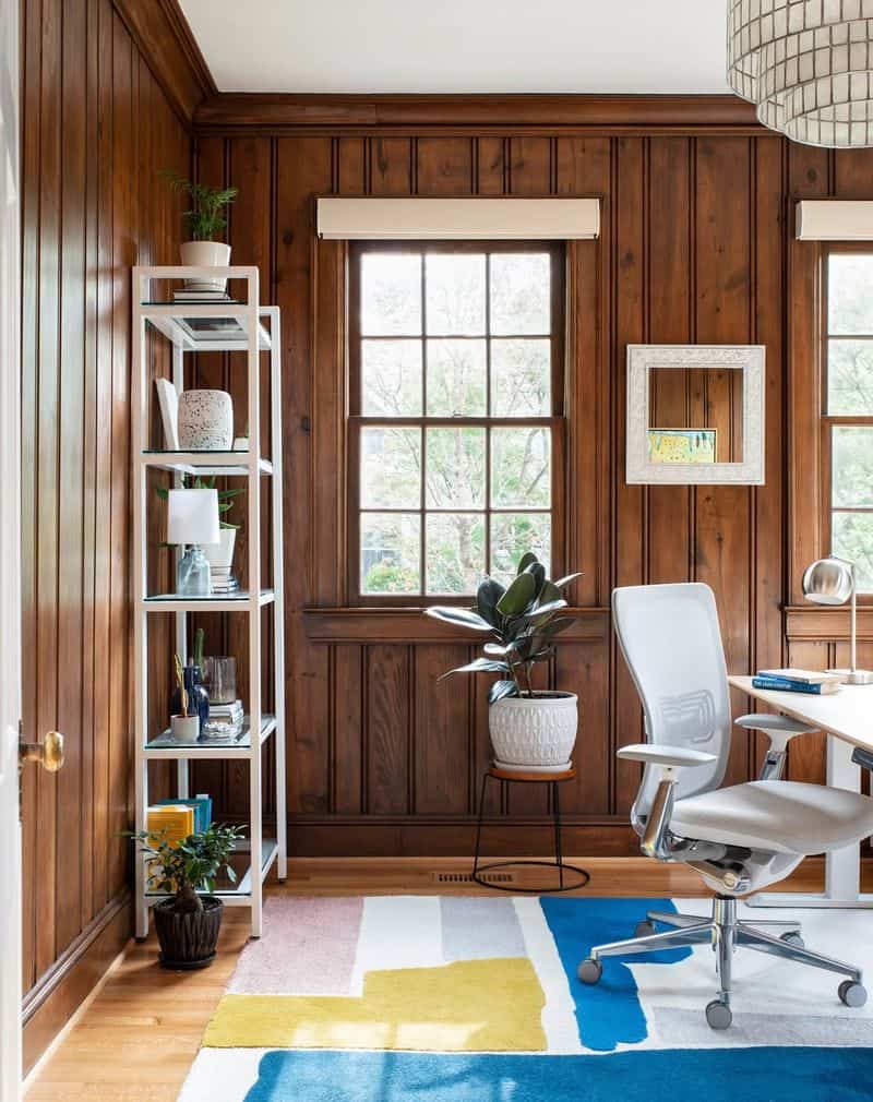 Wood-Paneled Walls