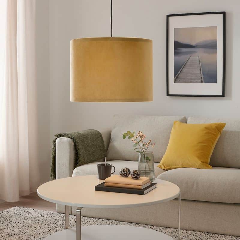 Yellow Lampshade