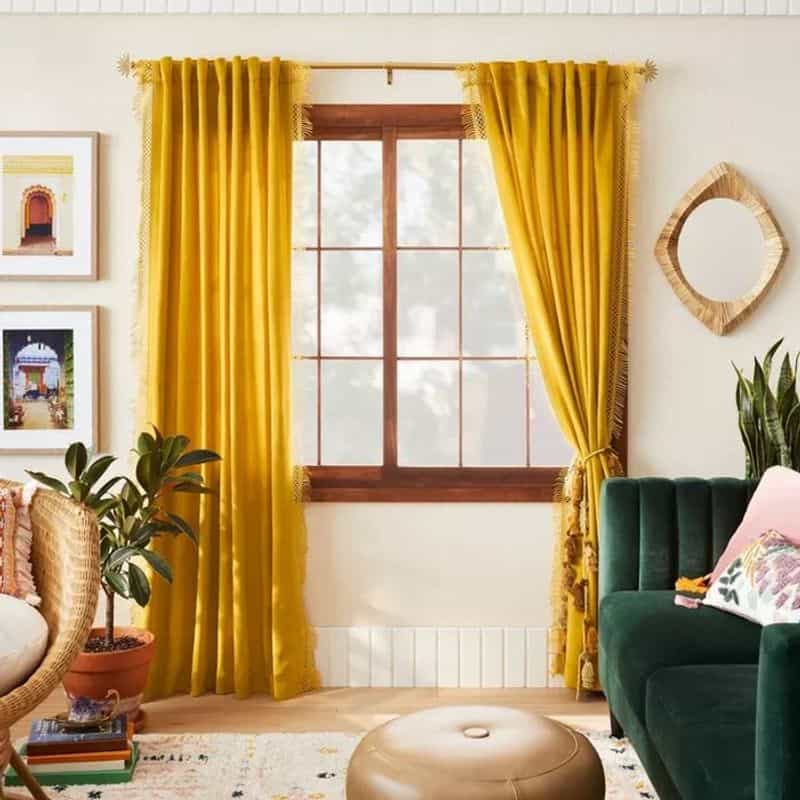 Yellow Curtains