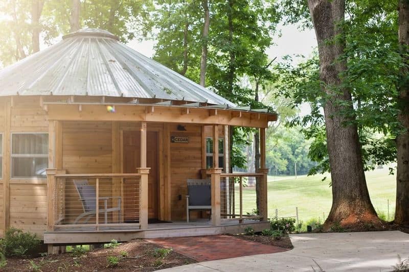 Yurt-Style Tiny Homes