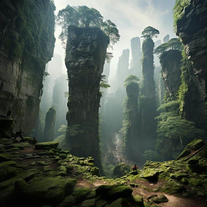 Zhangjiajie National Forest Park, China