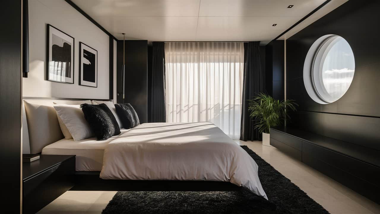 black-white-bedroom
