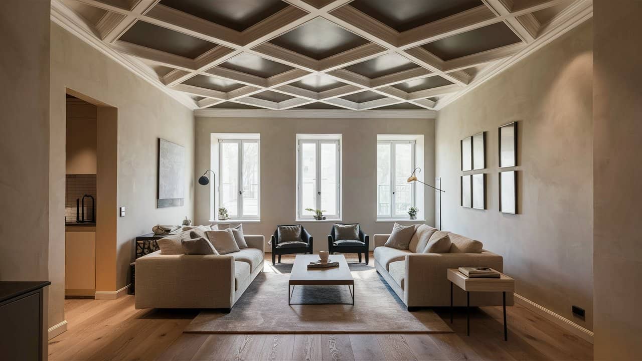 coffered-ceiling