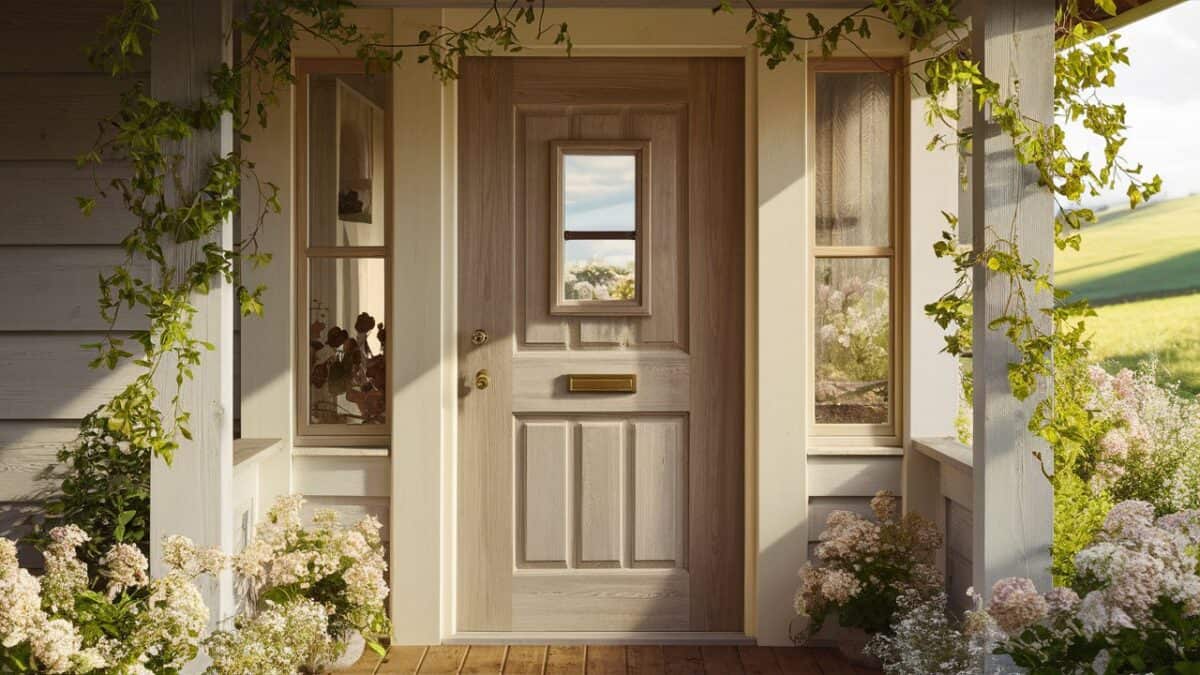 10 Ways Farmhouse Front Doors Instantly Add Rustic Charm – DecoFond
