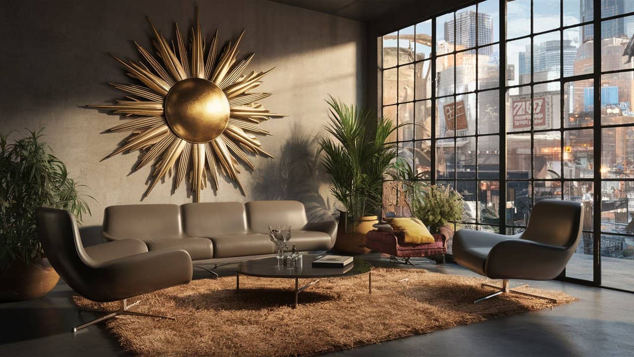 10 Ways the Classic Sunburst Adds Retro Charm to Modern Spaces