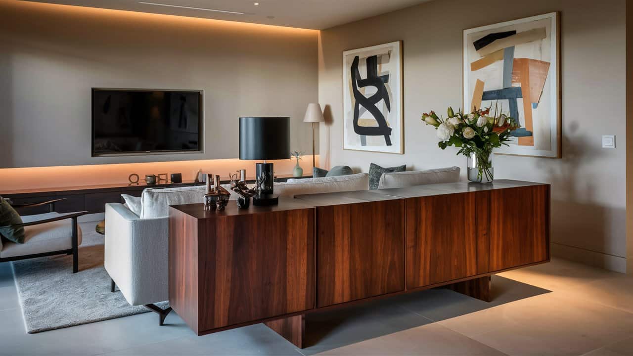 wooden-sideboard