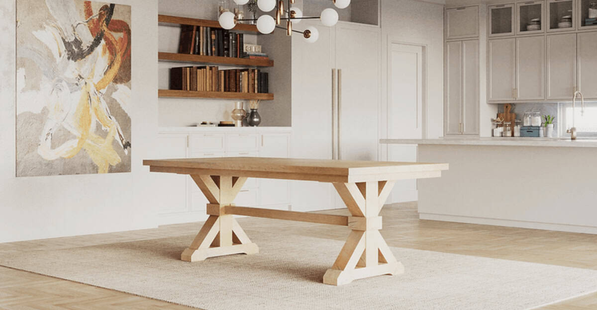10 Benefits of Trestle Dining Tables That Anchor a Room