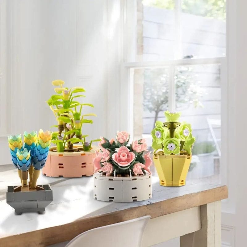 Toy Blocks as Planters