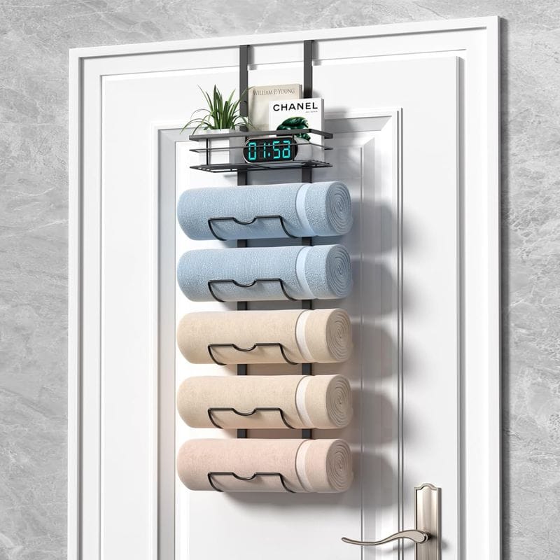 Over-the-Door Towel Rack