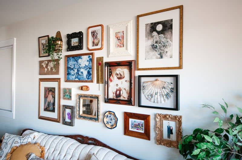 Eclectic Gallery Wall