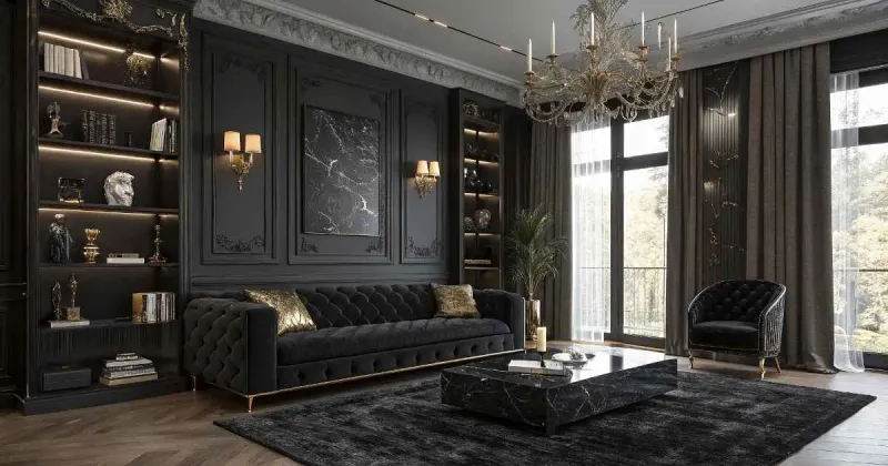 Matte Black & Velvet