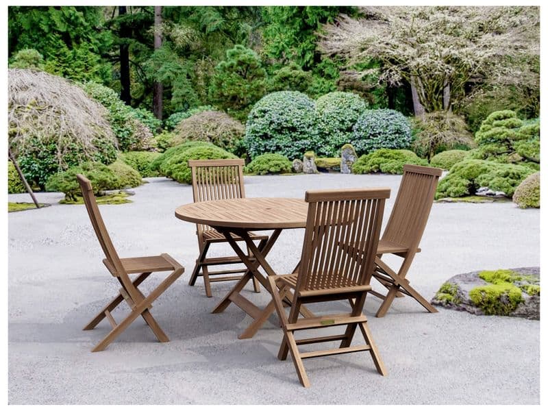 Vintage Teak Patio Chairs