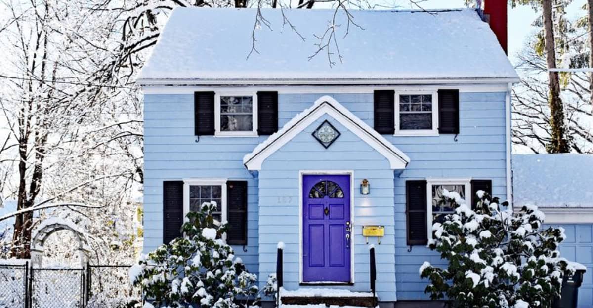 front-door-purple