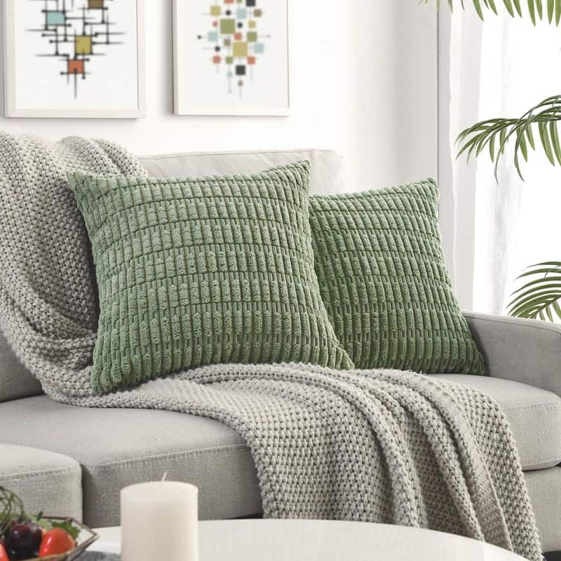 Sage Green Throw Pillows