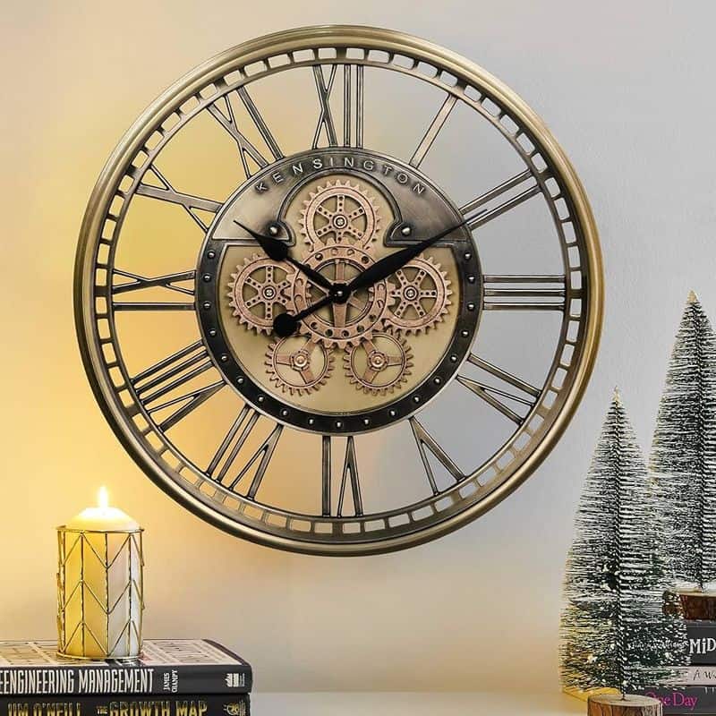 Industrial Gear Wall Clock